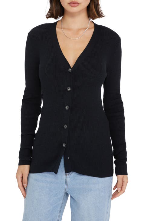 Women's Black Cardigan Sweaters | Nordstrom