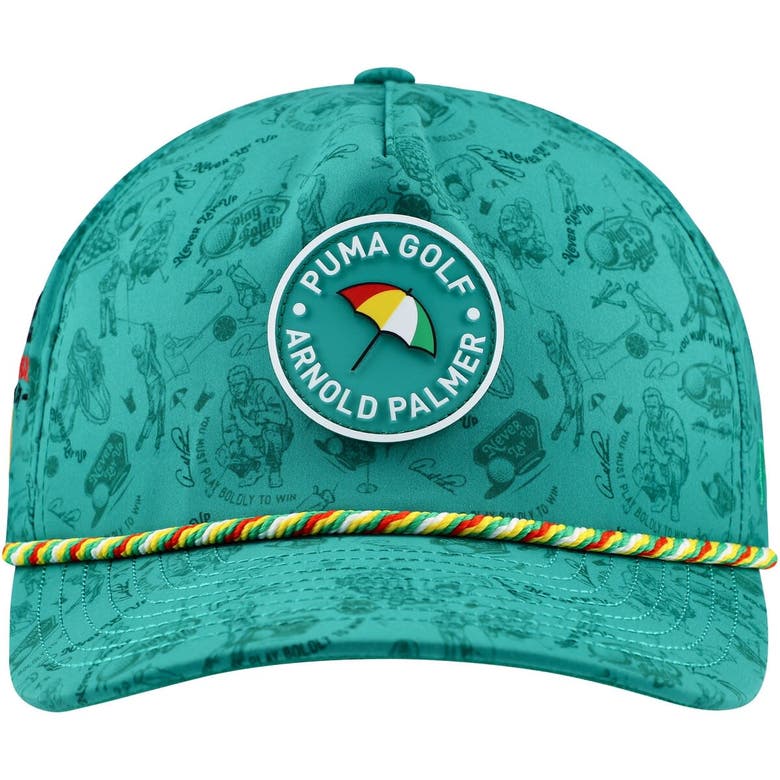Shop Puma Green Arnold Palmer Invitational Flexfit Tech Rope Adjustable Hat
