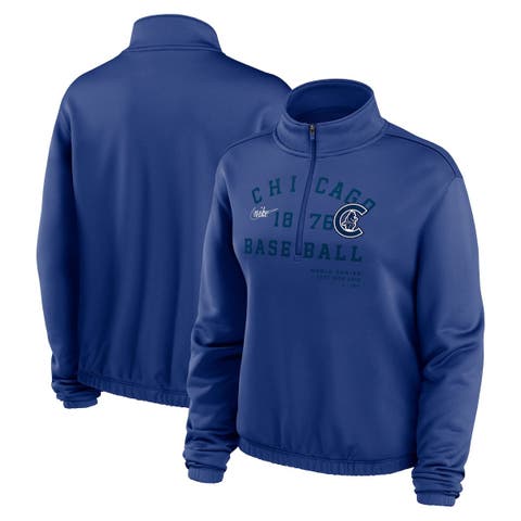 Antigua Apparel / Women's Chicago Cubs White Victory Full-Zip