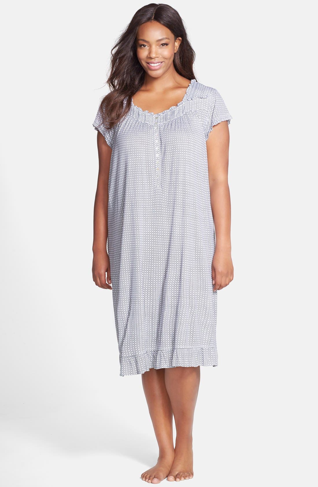 Eileen West 'Belvedere' Modal Knit Nightgown (Plus Size) Nordstrom