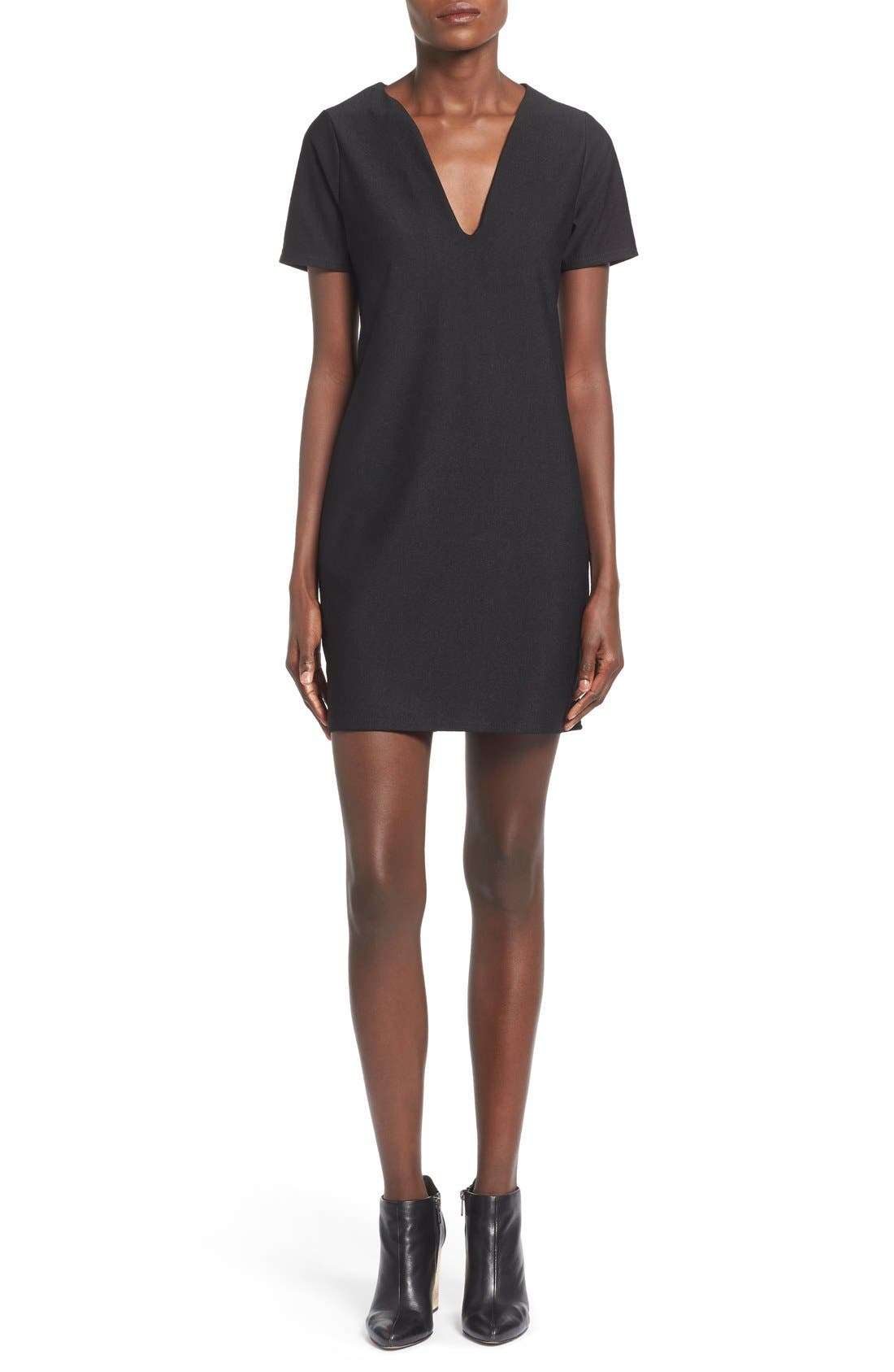 black shift dress nordstrom