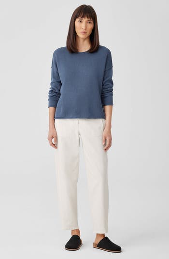 Eileen Fisher Boxy Crewneck Pullover | Nordstrom