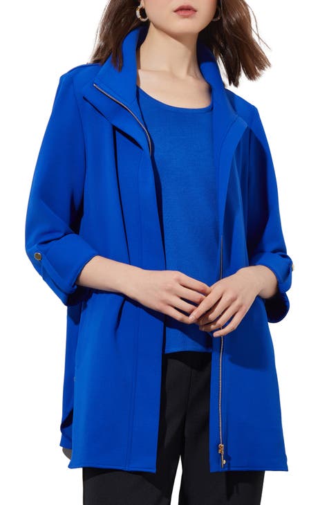 Antigua Chicago Cubs Flare Full-button Jacket At Nordstrom in Blue