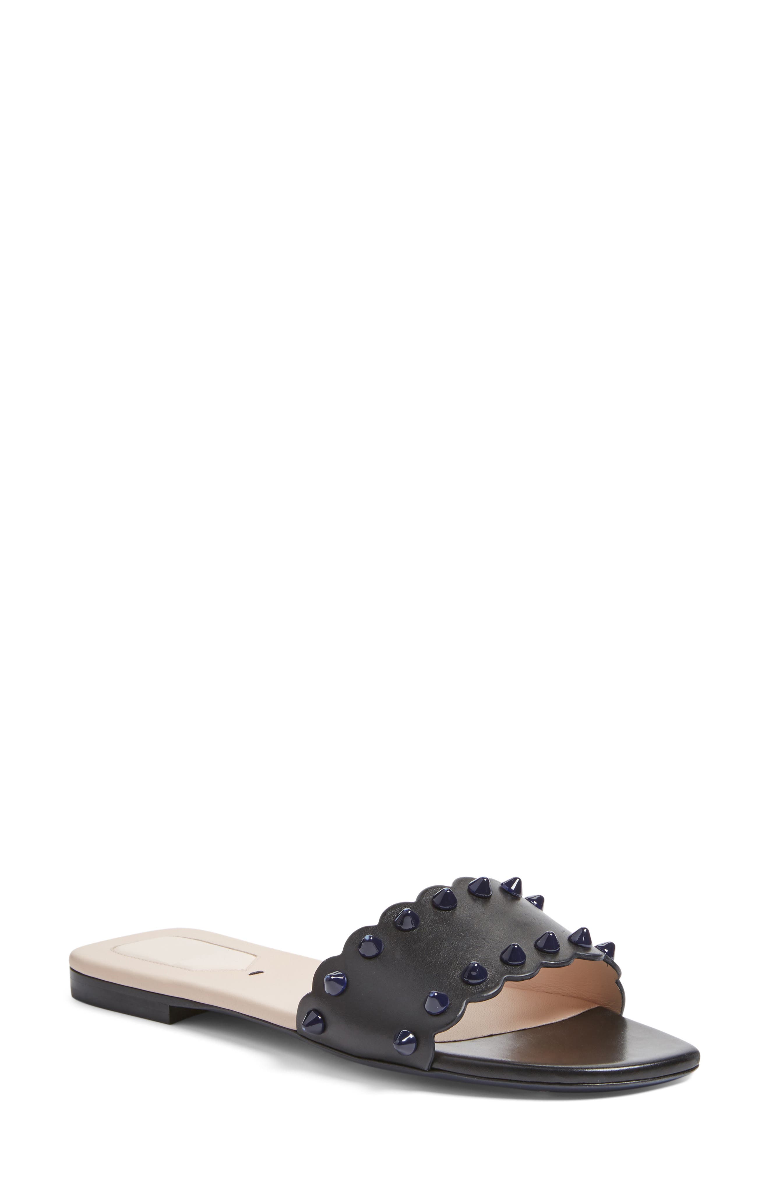 Fendi Studded Slide Sandal (Women) Nordstrom