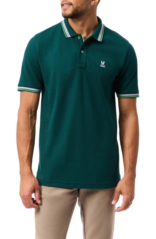 Psycho Bunny Rockport Pima Cotton Piqué Polo in Sea Moss 