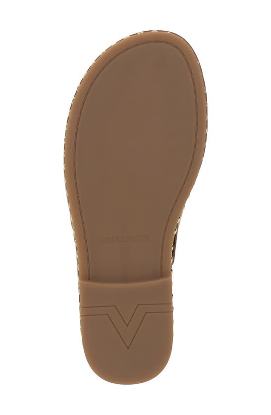 Shop Vince Camuto Cooliann Slide Sandal In Sandstone Cowpar