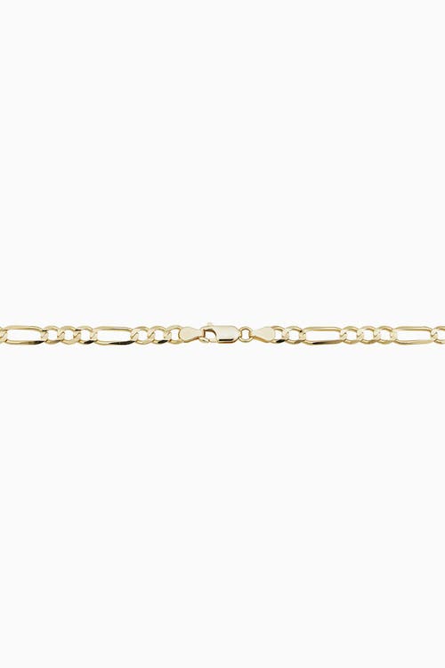 Shop Oradina 14k Yellow Gold Florentine Figaro Bold Bracelet