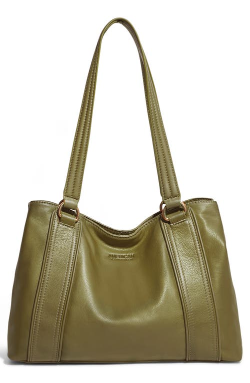 American Leather Co. Val Perfect Satchel Bag In Cardamom Seed Smooth