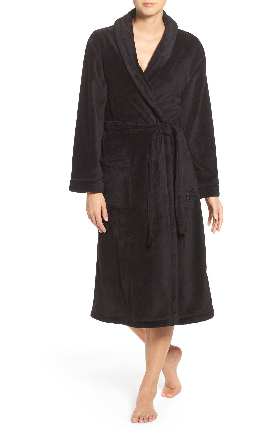 DKNY Midi Chenille Robe Nordstrom