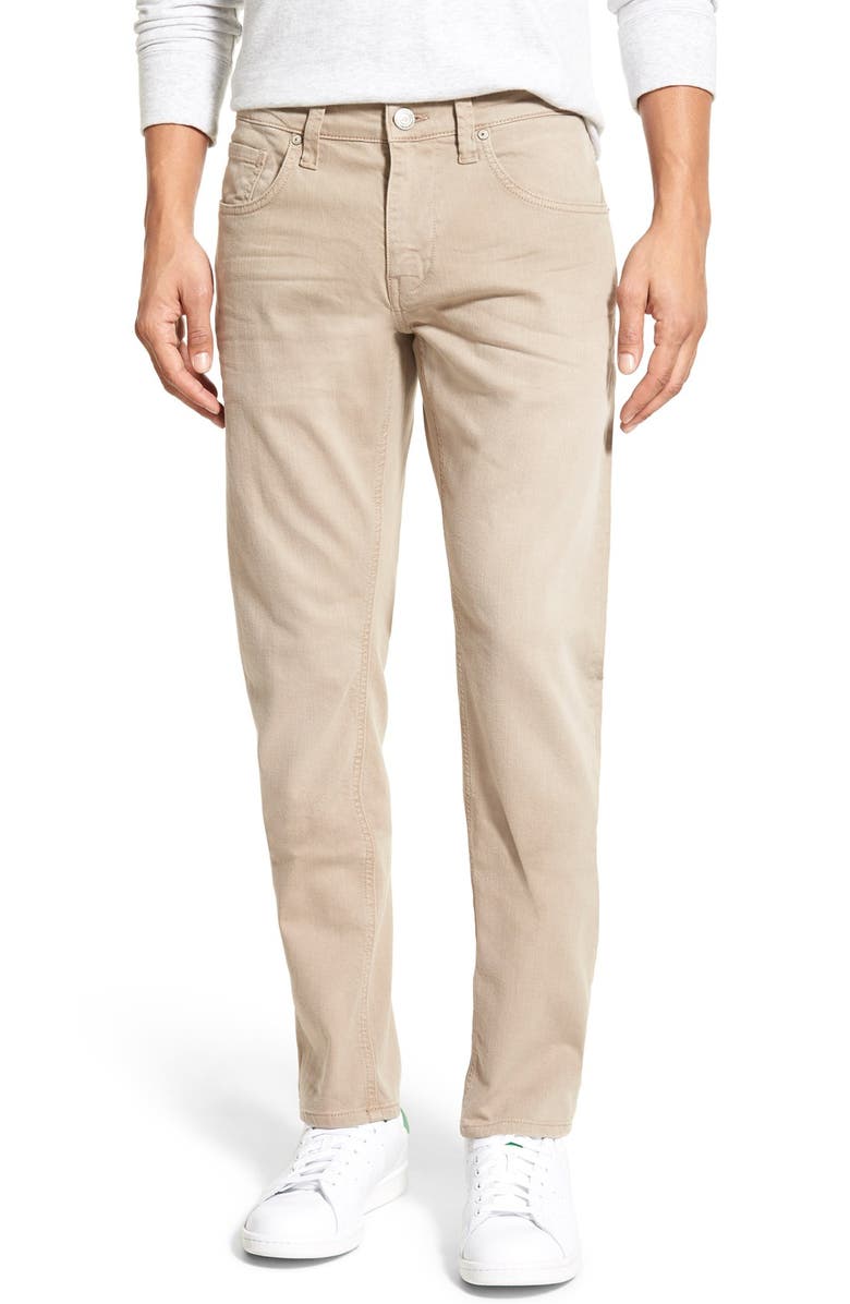 Mavi Jeans 'Zach' Straight Leg Jeans (Taupe Comfort) | Nordstrom