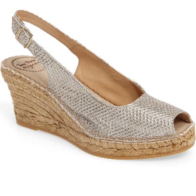 Toni Pons Calafell Slingback Wedge Espadrille