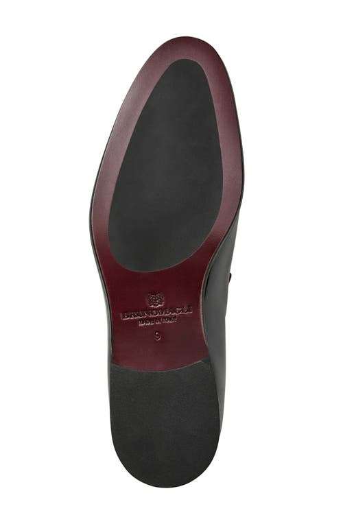 Bruno Magli Darius Moc Toe Bit Loafer In Black Patent