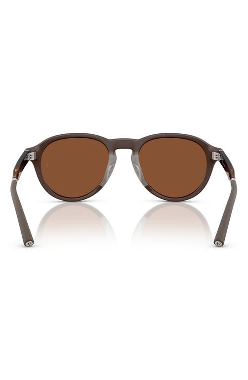 Oliver Peoples X Roger Federer 51mm Phantos Sunglasses In Red