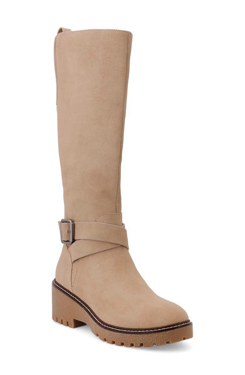 Shop Mia Kathleen Tall Boot In Sand