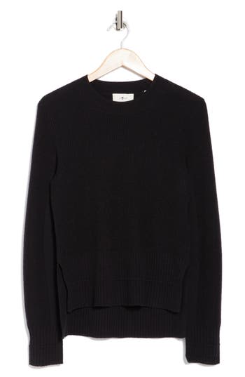 SEVEN 7 FOR ALL MANKIND COZY WOOL & CASHMERE SWEATER