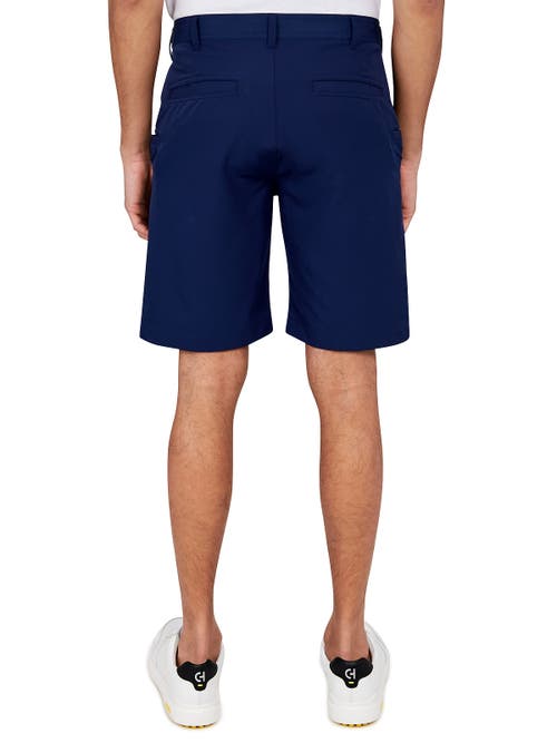 Construct Con.struct Solid Flat Front Performance Shorts In Midnight