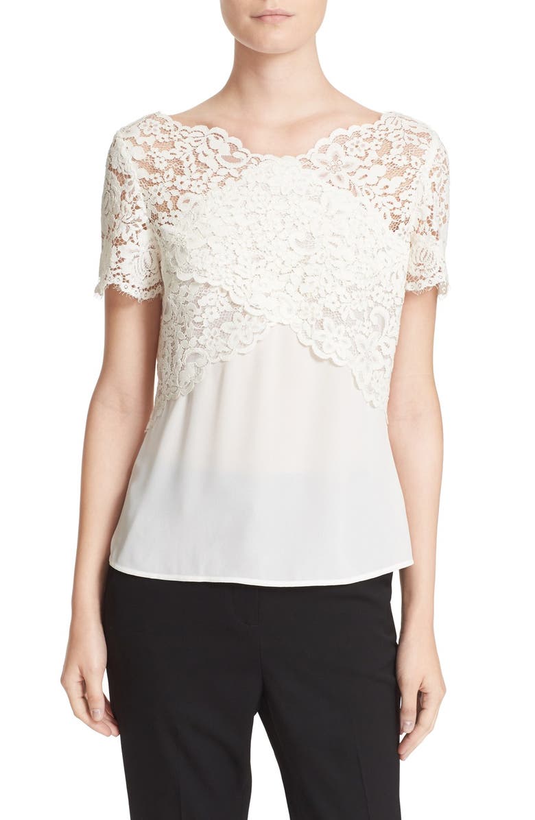 The Kooples Lace Tee | Nordstrom