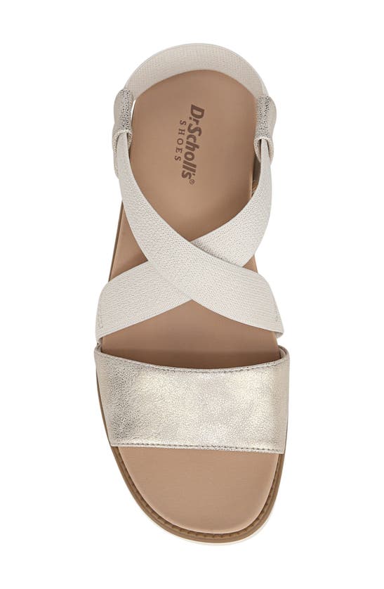 Shop Dr. Scholl's Islander Sandal In Light Gold