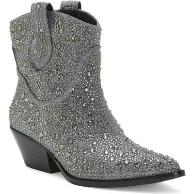 Jessica Simpson Tamira2 Crystal Western Boot, Grey