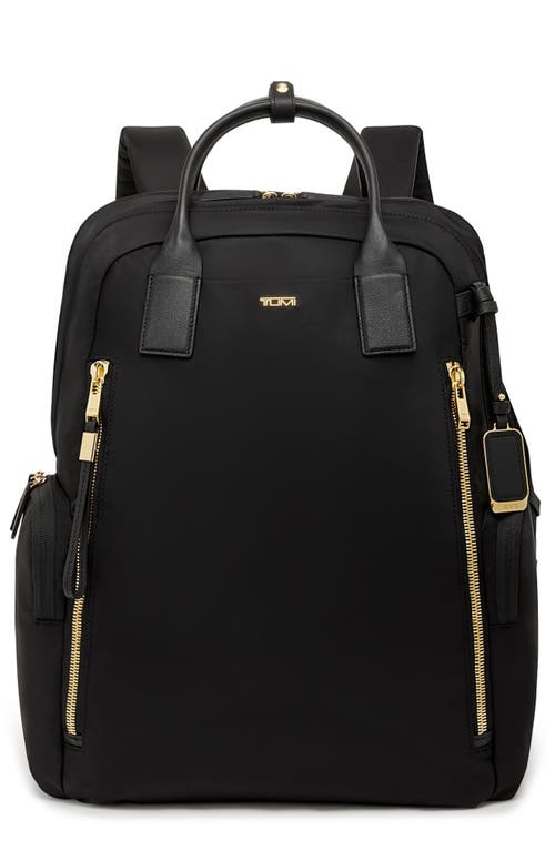 Tumi Atlanta Backpack in Black/Gold at Nordstrom