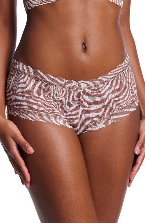 Shop Hanky Panky Print Boyshorts In Hide And Seek