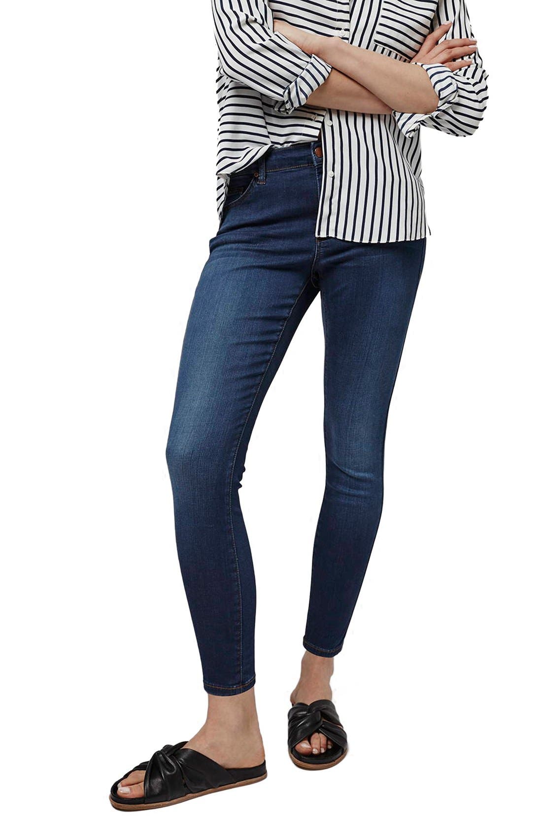 topshop leigh petite jeans
