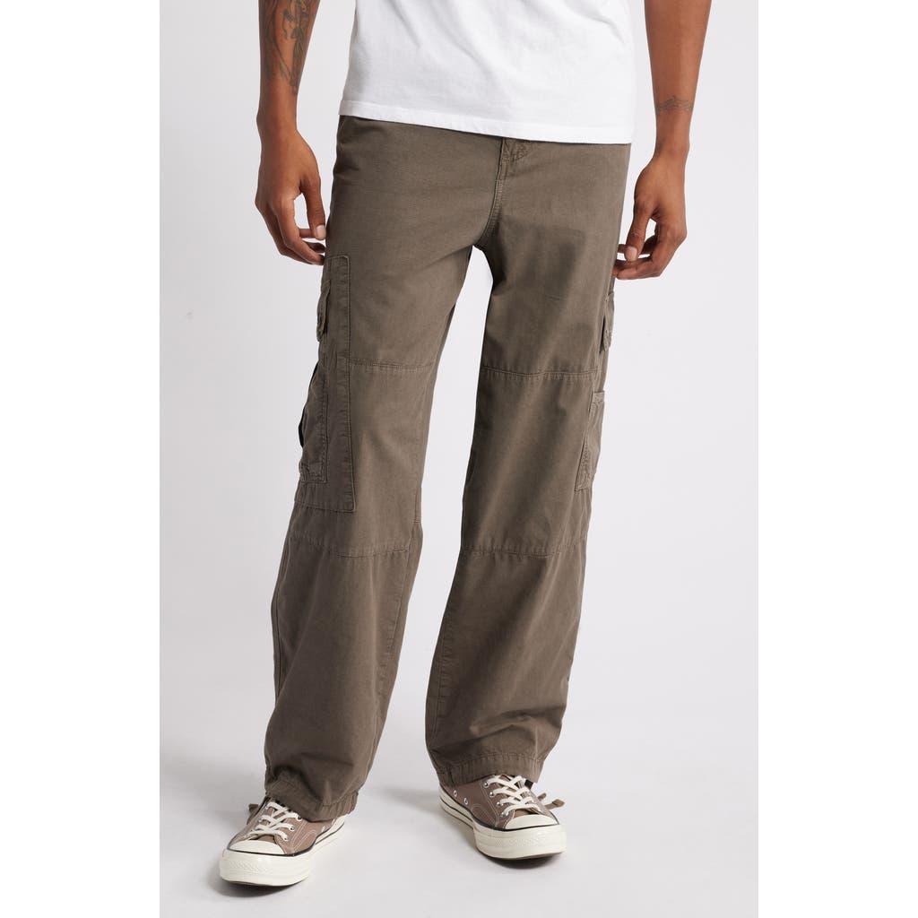 BDG Urban Outfitters Ripstop Utility Pants in Brown
