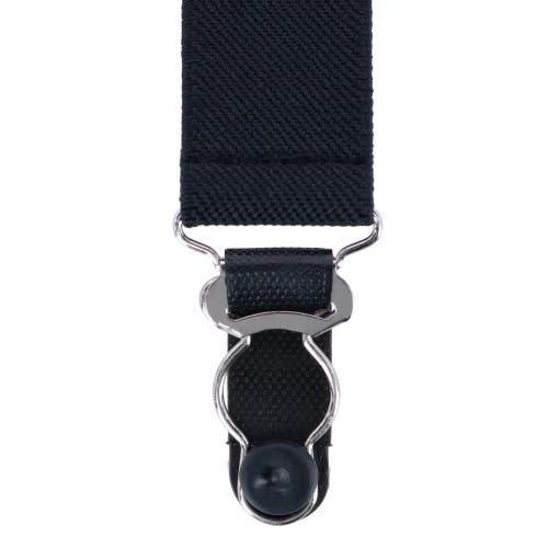 Trafalgar Sutton Elastic Shirt Garters In Black