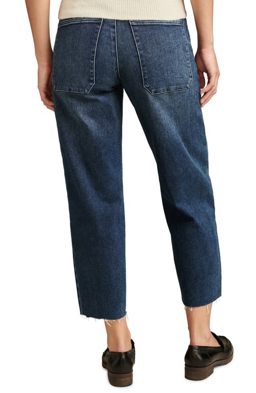 Shop Lucky Brand Lucky Legend Patch Pocket Crop Wide Leg Jeans In Trail Mix