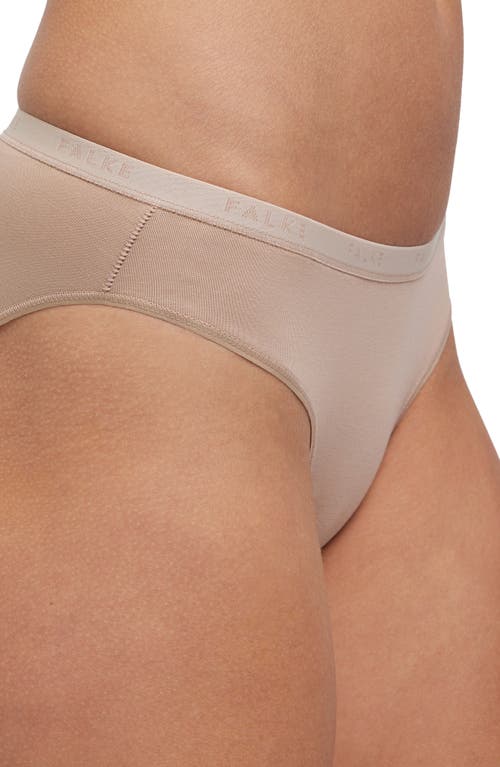 Shop Falke Daily Comfort 2-pack Stretch Cotton Bikini Briefs In Camel