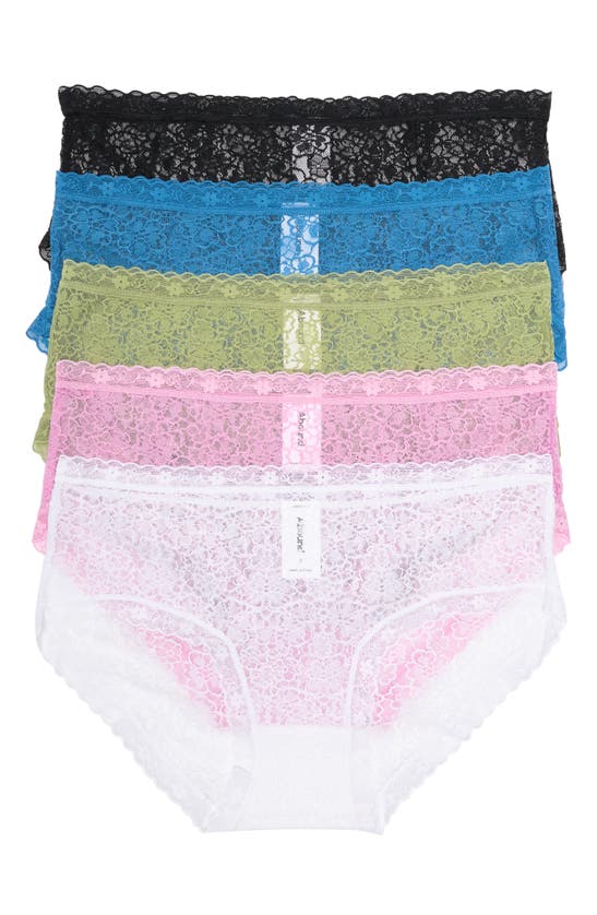 Abound Peyton Assorted 5-pack Lace Hipster Panties In Multi
