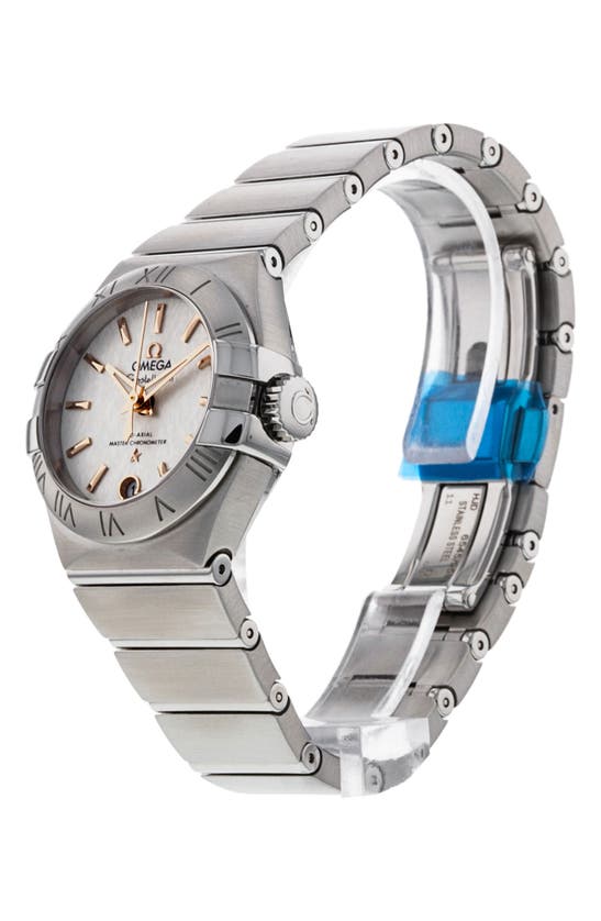Shop Watchfinder & Co. Omega  2019 Constellation Automatic Bracelet Watch, 27mm In Silver