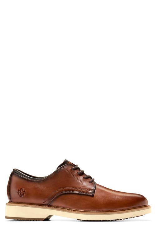 Shop Cole Haan American Classics Montrose Plain Toe Derby In Ch British Tan/angora