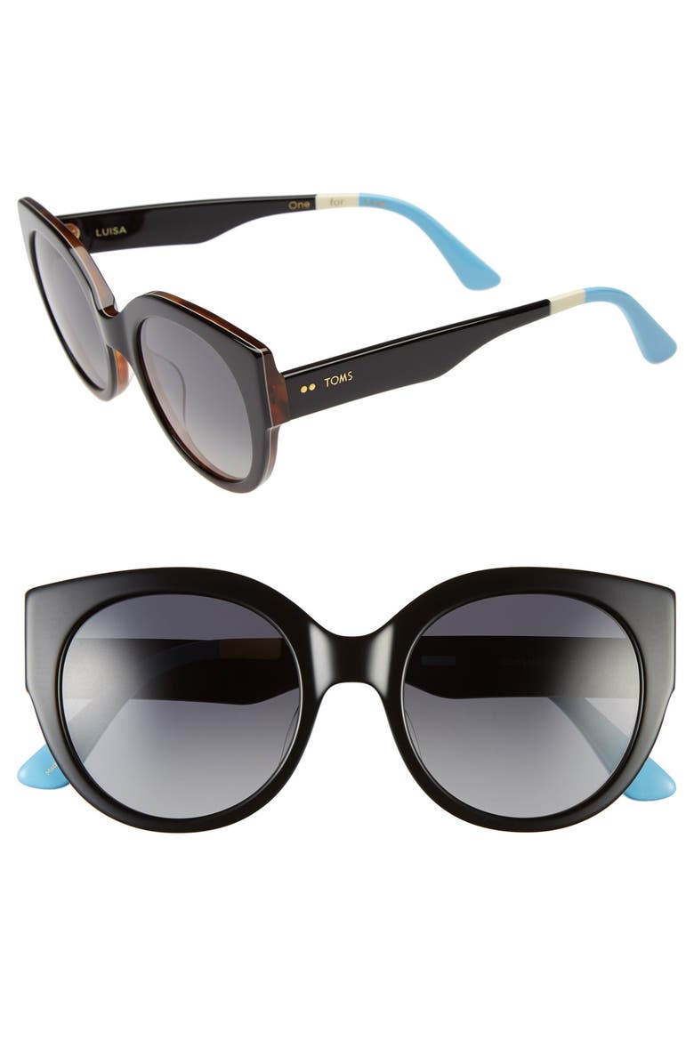 TOMS 'Luisa' 54mm Polarized Sunglasses | Nordstrom