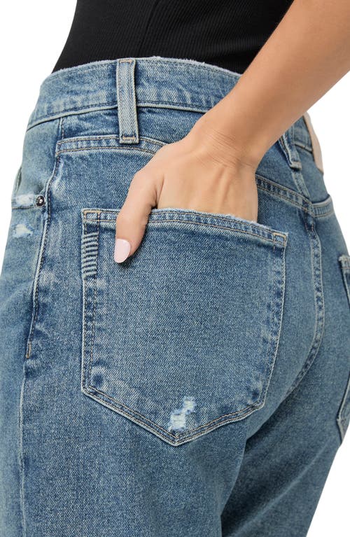 PAIGE PAIGE SAWYER HIGH WAIST STRAIGHT LEG JEANS
