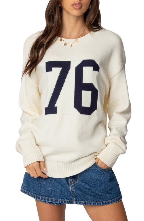 Edikted 76 Sweater In Cream