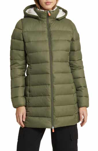 Save The Duck Samantha Hooded Parka with Faux Fur Lining Nordstrom