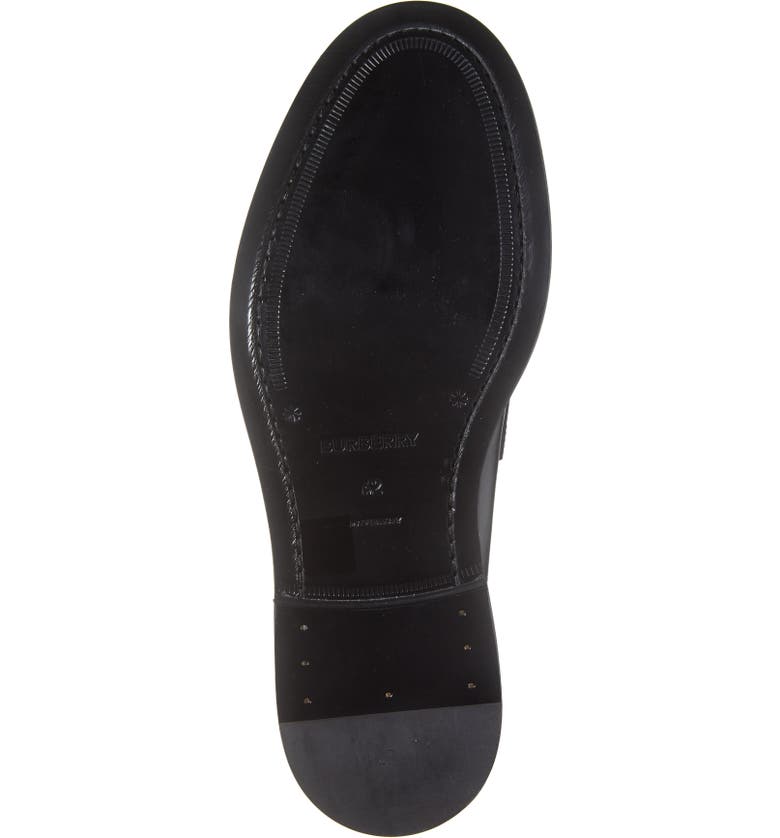 Burberry Croftwood Check Leather Penny Loafer (Men) | Nordstrom