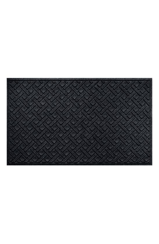 Bungalow Flooring Waterhog Lattice Floor Mat In Blue