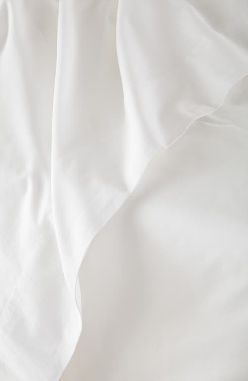 Nordstrom 300 Thread Count Organic Cotton Percale Sheet Set In White