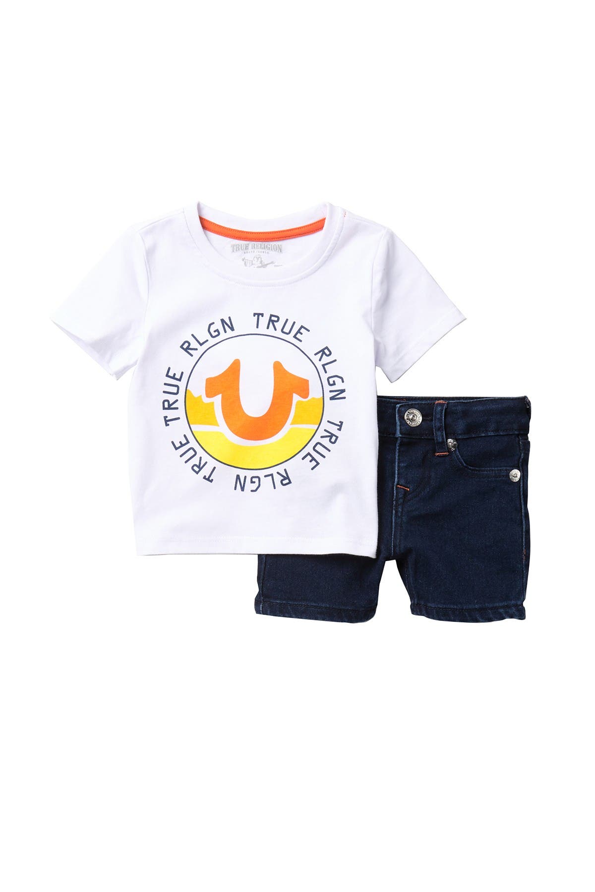true religion baby boys shorts