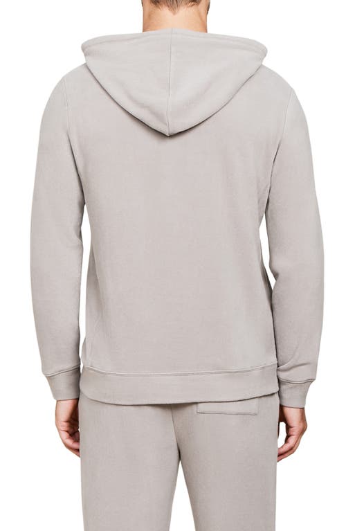 Shop Barefoot Dreams Malibu Collection® Brushed Fleece Lounge Hoodie In Nickel