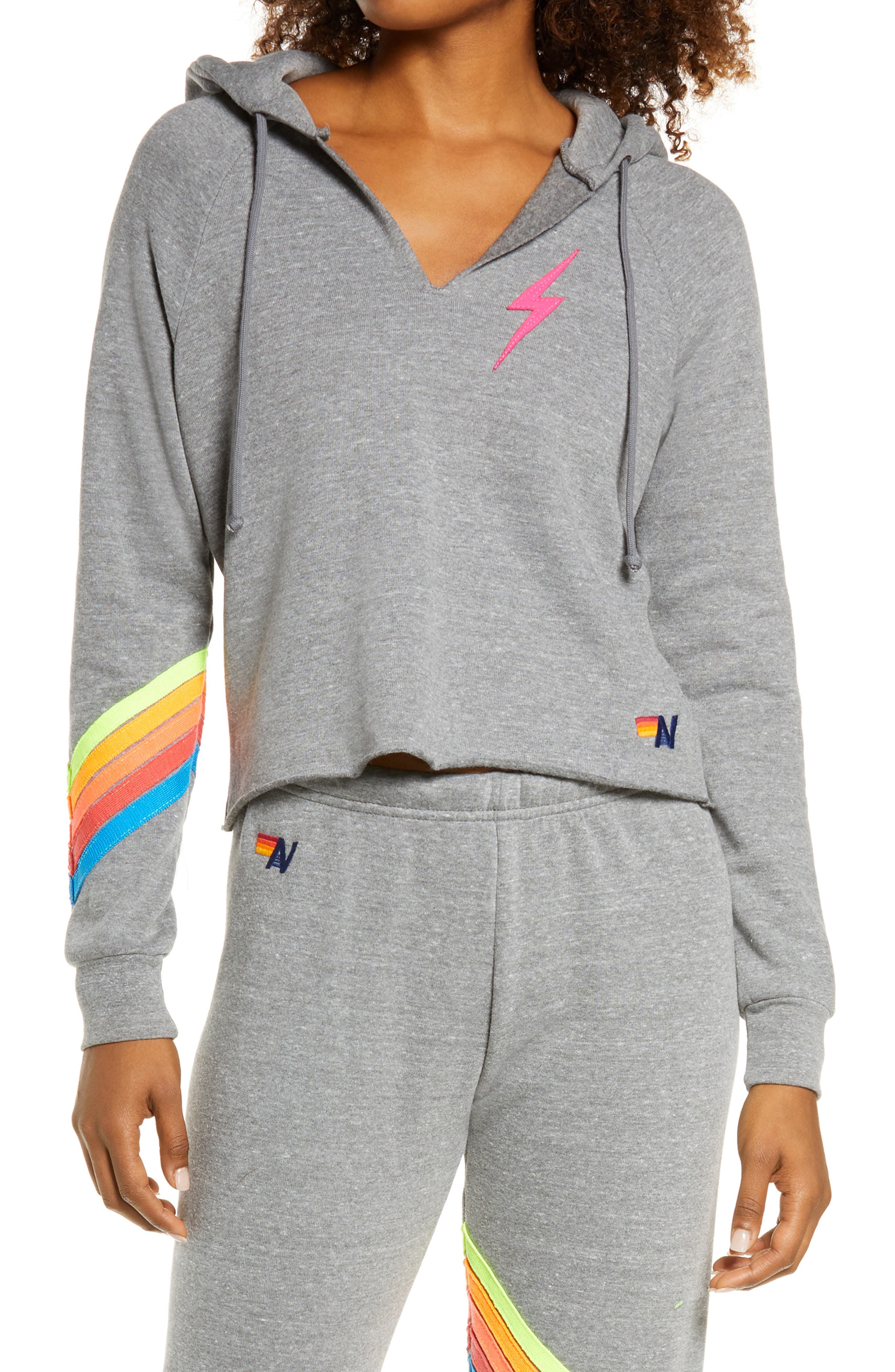 Aviator Nation Bolt Chevron Hoodie 
