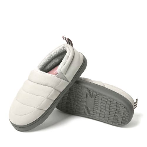 Dearfoams Women's Fern Ripstop Closed Back In Grey