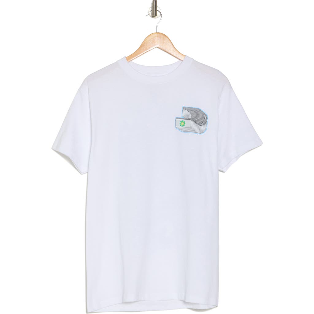 The Forecast Agency Advanced Planet Graphic T-shirt In White