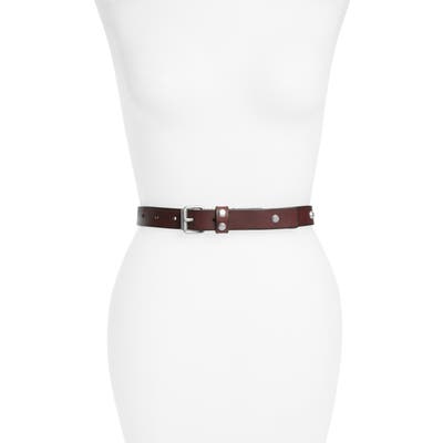 Allsaints Polished Rivet Belt