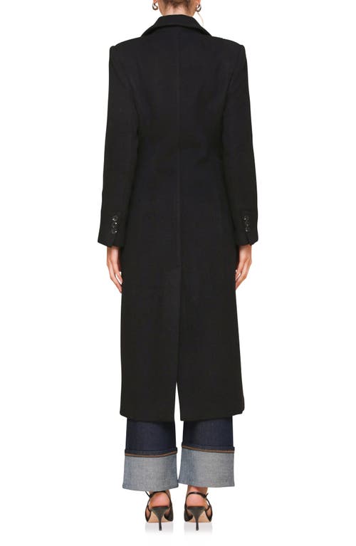 AVEC LES FILLES AVEC LES FILLES CUTAWAY TAILORED MAXI COAT