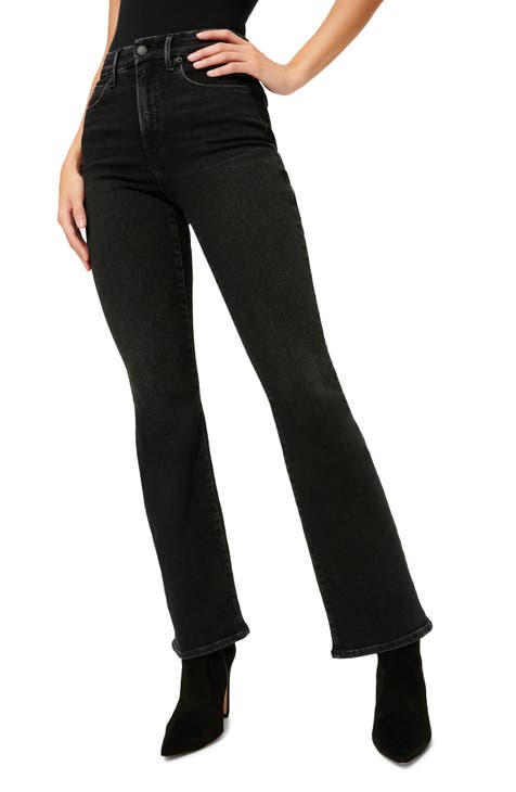 Black Plain Bootcut Jeans Girls, Stretchable at Rs 550/piece in