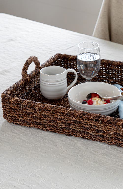 Juliska Devon Willow Serving Tray In Brown