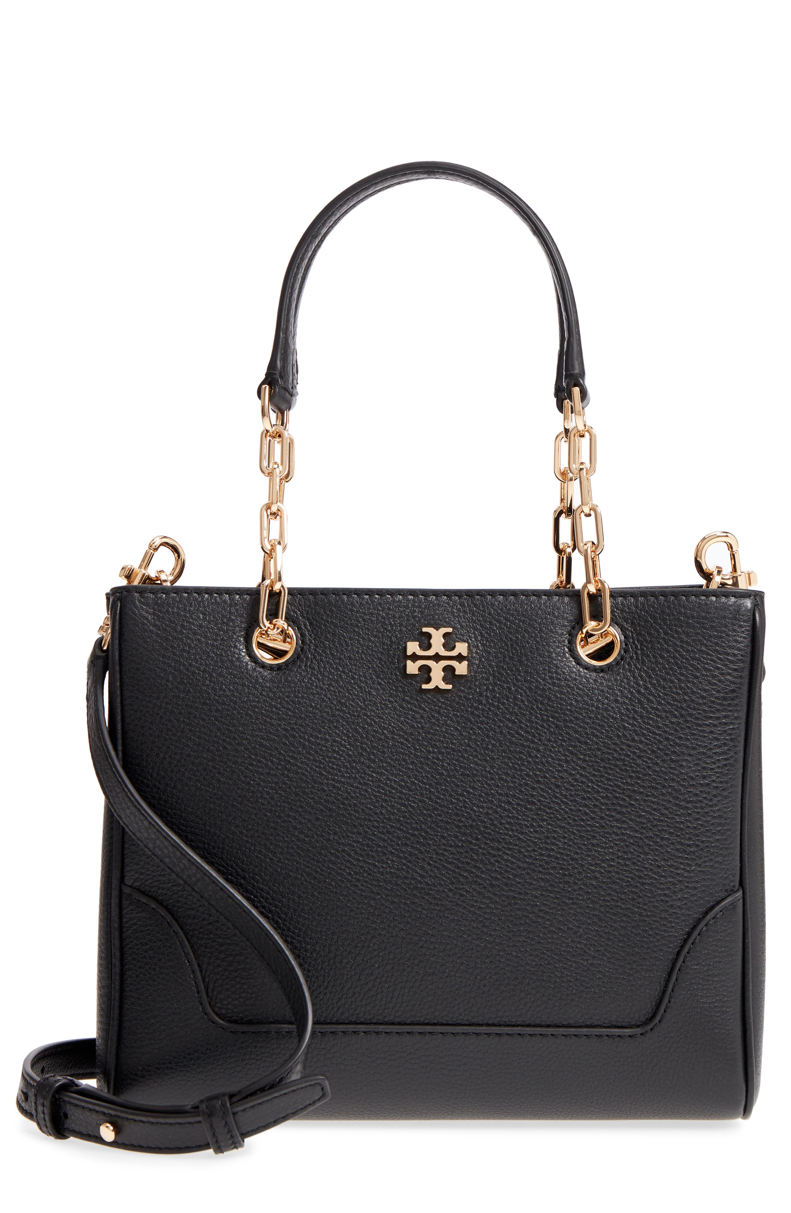 tory burch small marsden leather tote